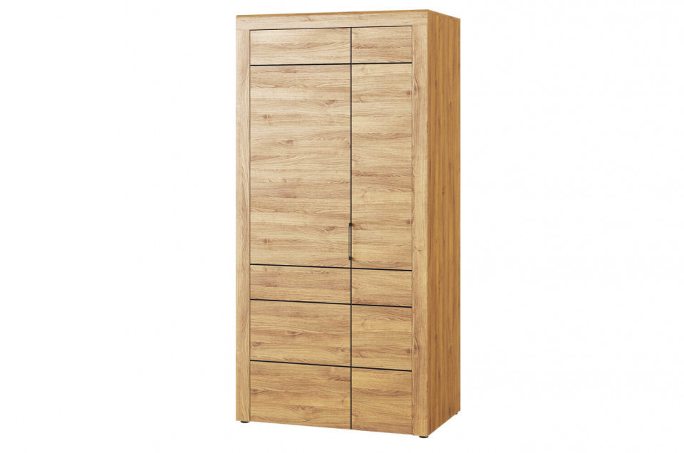 Comoda Kama 70 oak camargue/black