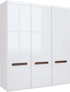 Azteca 018 dulap szf3d/21/18 white/white high gloss