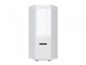 Azteca 020 dulap szfn1d/21/10 white/white high gloss