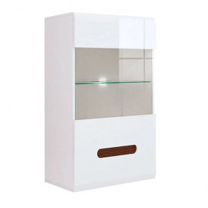 Azteca 005 vitrina sfw1w/10/6 white white high gloss