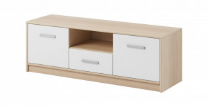 Tulia cabinet tv stand oak sonoma/white&