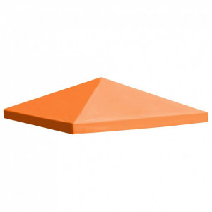 Acoperiș pentru pavilion, 310 g/m², 3 x 3 m, portocaliu