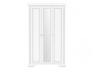 WHITE 013 WARDROBE 3D(2S) SNOWY ASH-TREE/SILVER sosn