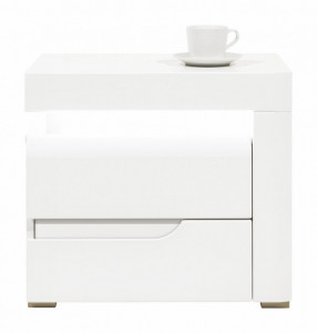 Irma im-18 white/white,d.magia high gloss comoda noc p