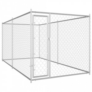 Padoc pentru câini de exterior, 382 x 192 x 185 cm