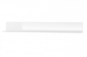 Selene 24 (raft de perete lung) white high gloss/white