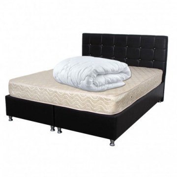 Set Saltea Superortopedica SOFIA 160x200x20 plus Pilota microfibra iarna 180x200