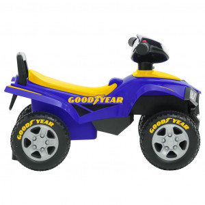 ATV ride-on pentru copii Good Year, albastru