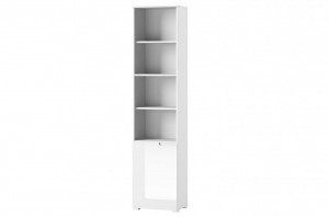 Selene 12 (biblioteca) white high gloss/white