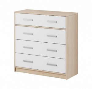Tulia comoda oak sonoma/white 4 s&