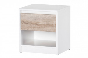Wenecja 05 (noptieră ) white/oak sonoma&