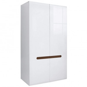 Azteca 017 dulap szf2d/21/11 white/white high gloss