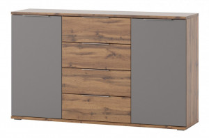 Livorno 45 comoda oak wotan/bazaltowo-grey