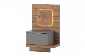 Livorno 69 rama de patside cabinet right sided bazal-grey