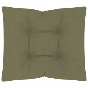 Perne de canapea din paleți, 3 buc., bej, material textil
