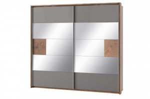 Livorno 73 dulap oak wotan/bazaltowo-grey
