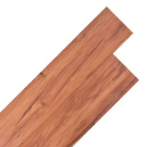 Plăci de pardoseală, ulm natural, 5,26 m², 2 mm, PVC