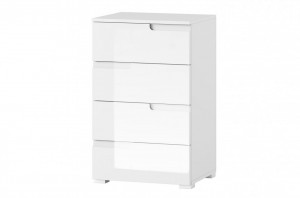 Selene 2 comoda white high gloss/white