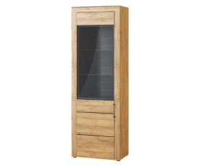 Vitrina Kama 10 oak camargue/black