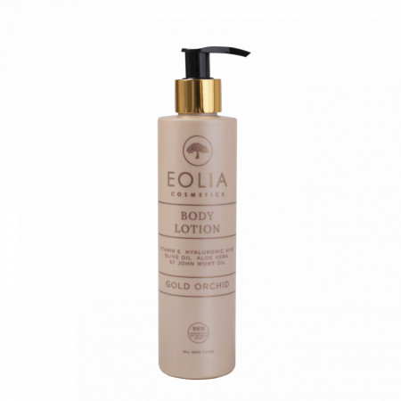 Eolia Lotiune de Corp Naturala cu Acid Hialuronic, Vitamina E si Orhidee Aurie 250 ml / 8.45 fl. oz