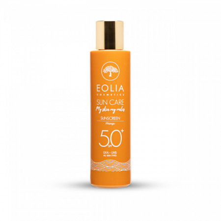 Eolia Lotiune de Plaja cu Acid Hialuronic si Aroma de Mango SPF 50 150 ml / 5.07 fl. oz