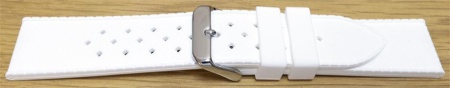 Curea silicon albă model Rolex Tropic 22mm -55813