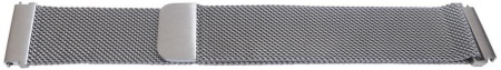 Bratara milaneza argintie cu inchidere magnetica QR 22mm -56989