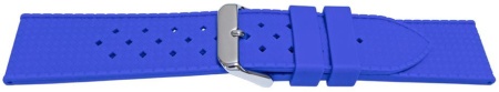 Curea silicon albastră model Rolex Tropic 22mm -55804