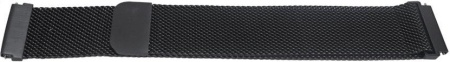 Bratara milaneza neagră cu inchidere magnetica QR 18mm -56993