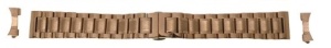 Bratara rose gold deployant capat drept si curbat 22mm
