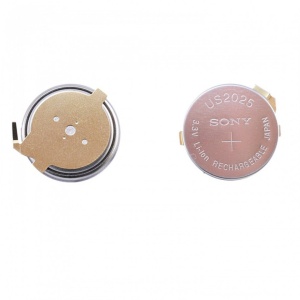 Capacitor original pentru Citizen Eco-Drive US20250 cu contact 295-44