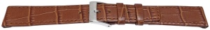 Curea maron deschis open end, 12mm - 57070