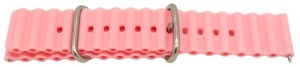 Curea silicon roz cutata cu telescop QR 20mm - 63051