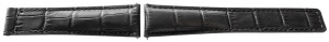 Curea tip Tag Heuer neagra 22mm - 52530