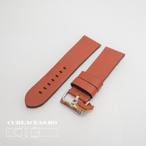 Curea piele maro castaniu vintage QR 26mm - 3830826