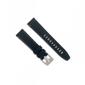 Curea piele neagră vintage ceruită QR 24mm - 4140124