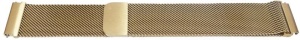 Bratara milaneza aurie cu inchidere magnetica QR 22mm -56992