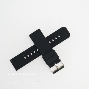 Curea silicon neagră, telescop QR, 18mm -400118