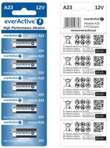 Baterie everActive A23- set 5 bucati