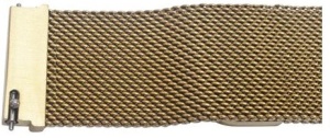 Bratara milaneza aurie cu inchidere magnetica QR 22mm -56992