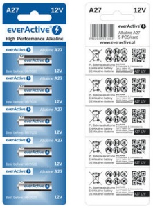 Baterie everActive 27A - set 5 bucati