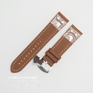 Curea piele maro deschis model TW Steel 24mm - 3810324
