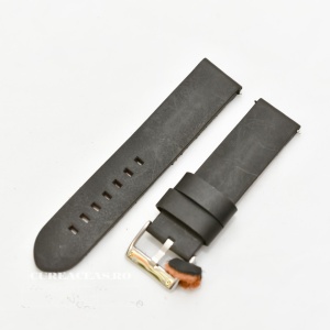 Curea piele neagră vintage QR 24mm - 3830124