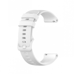 Curea silicon albă, telescop QR, 22mm -422222