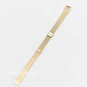 Bratara tip Pandora milaneza aurie