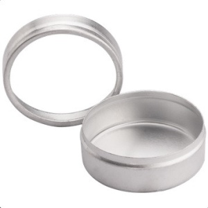 Cutie aluminiu cu capac din sticla - 4