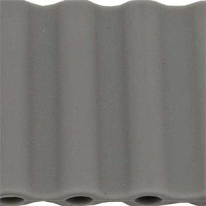 Curea silicon gri cutata cu telescop QR 22mm - 63048