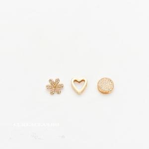 Bratara tip Pandora milaneza aurie