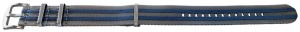 Curea NATO gri-albastru 20mm - 54056