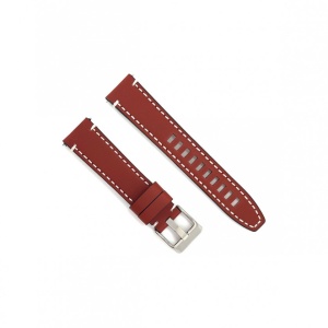 Curea piele maro roșcat vintage ceruită QR 24mm - 4140324